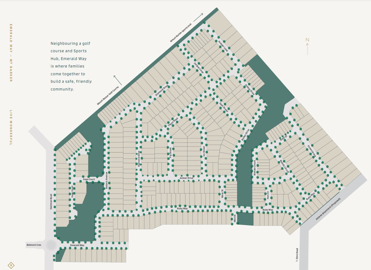 [Land for Sale] Emerald Way Estate, Mount Barker OpenLot